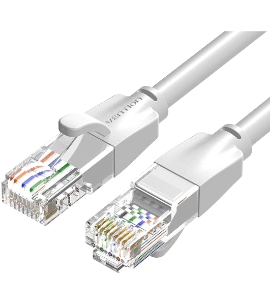 Патч-корд Vention прямой UTP cat.6, RJ45 - 2м. Серый