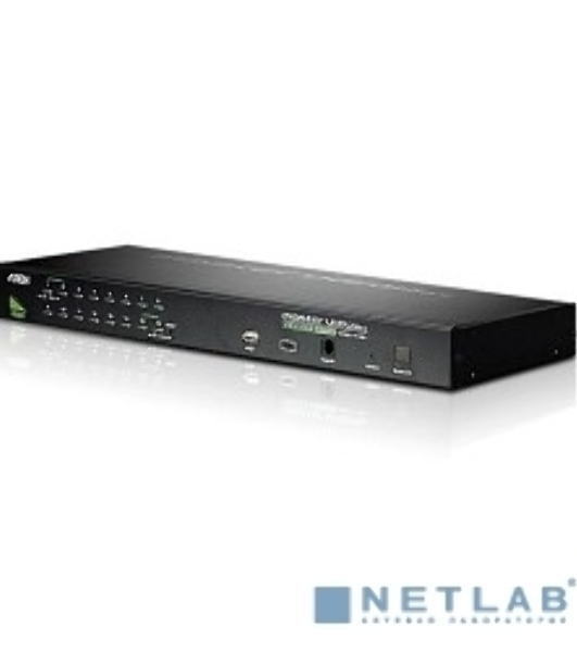 Переключатель KVM ATEN CS1716A-AT-G 16-port, USB, rackmountable, в компл. кабели 2x1.8м