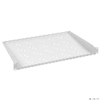 Полка Cabeus, консольная, 1U, 315 мм Г, для шкафов и стоек, серый, фото 1