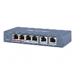 Коммутатор Hikvision DS-3E0106HP-E, 4×100 Мбит/с PoE + 2×100 Мбит/с, неуправляемый, фото13