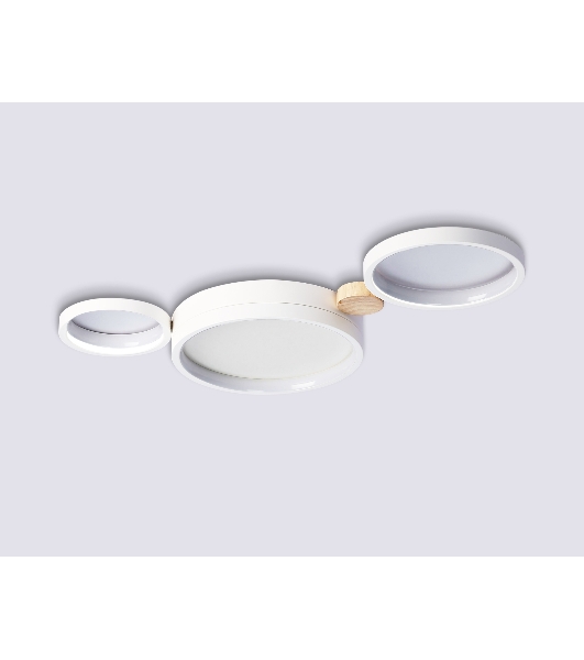 Светильник Ambrella light FL4812/3 WH белый 3000K-6400K 45W 620*290*55 (ПДУ ИК)