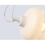 Подвесной светодиодный светильник Ambrella light LH11071 WH/FR белый/белый матовый 36W 3000K 745*230*230, фото4