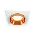Комплект встраиваемого светильника Ambrella light XC6520024 SWH/PYG белый песок/золото желтое полированное MR16 GU5.3 (C6520, N6134), фото3