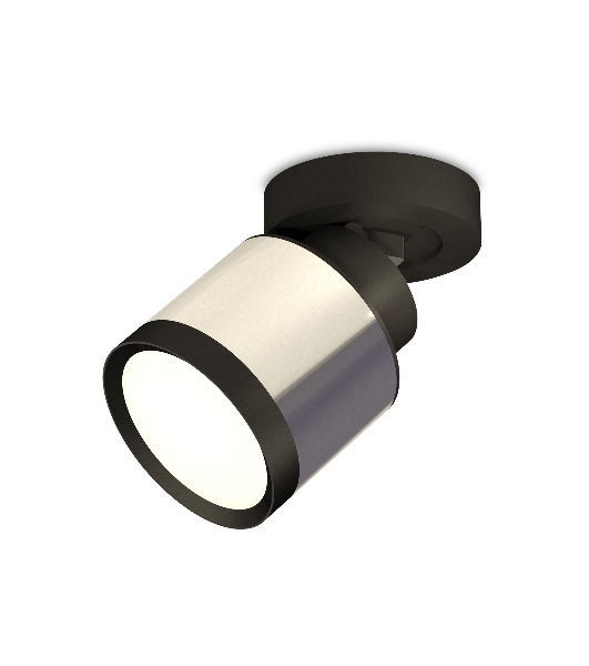 Светильник Ambrella Light XM8120001 PSL/SBK/PBK серебро полированное/черный песок/черный полированный GX53