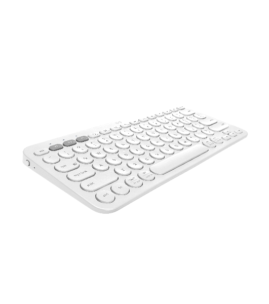 Клавиатура беспроводная Logitech K380, Bluetooth, белый