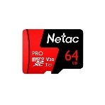 Флеш карта MicroSD card Netac P500 Extreme Pro 64Gb, retail version w/o SD adapter, фото10