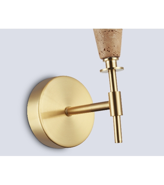 Настенный светильник Ambrella light LH75369 GD/WH золото/белый G9 max 28W 70*150*560