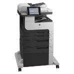 МФУ лазерное HP LaserJet Enterprise MFP M725f, лазерный принтер/сканер/копир/факс A3, 40ppm, 1200dpi, 1024Mb, 320Gb HDD, 5 trays 100+250+250+500+500, Cabinet, ADF100, Duplex, USB/LAN/FIH, Color LCD20i, 1y warr, repl. Q7830A M5035x, Q7831A M5035xs), фото2