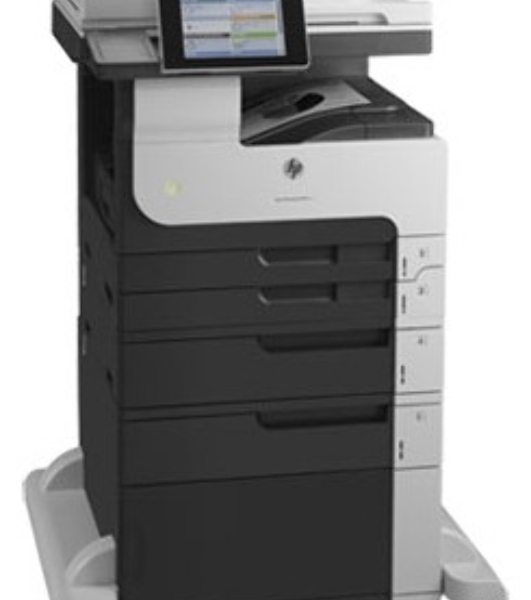 МФУ лазерное HP LaserJet Enterprise MFP M725f, лазерный принтер/сканер/копир/факс A3, 40ppm, 1200dpi, 1024Mb, 320Gb HDD, 5 trays 100+250+250+500+500, Cabinet, ADF100, Duplex, USB/LAN/FIH, Color LCD20i, 1y warr, repl. Q7830A M5035x, Q7831A M5035xs)
