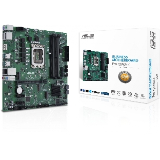 Материнская плата ASUS Pro Q670M-C-CSM, LGA 1700, Intel Q670, 4xDDR5, 6xSATA, 2xM.2, 1xPCIe 4.0 x16, 1xHDMI, 2xDP, 1x1Gb LAN, 4xUSB-A 3.2 Gen 2, 3x3.5 мм, 7.1, mATX