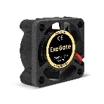 Вентилятор для корпуса ExeGate EX02510S2P черный, 25 мм, 10000 об/мин, 22 дБ, 2 pin, фото 1