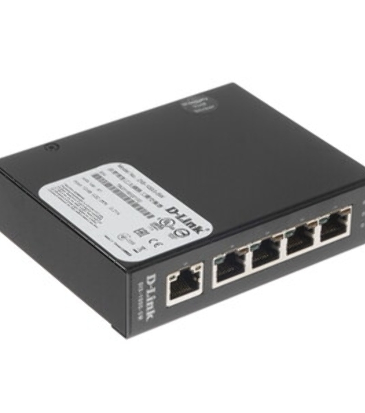 Коммутатор D-Link DIS-100G-5SW/A1A, 4×1 Гбит/с + 1×1 Гбит/с SFP, неуправляемый