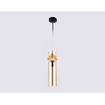 Светильник Ambrella light TR3560 BK/TI черный/янтарь E27 max 40W D130*1200, фото 1