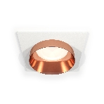 Комплект встраиваемого светильника Ambrella light XC6520025 SWH/PPG белый песок/золото розовое полированное MR16 GU5.3 (C6520, N6135), фото3