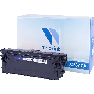 Картридж лазерный NVPrint совместимый НР CF360X черный для LJ Color M552/M553 (12500k)