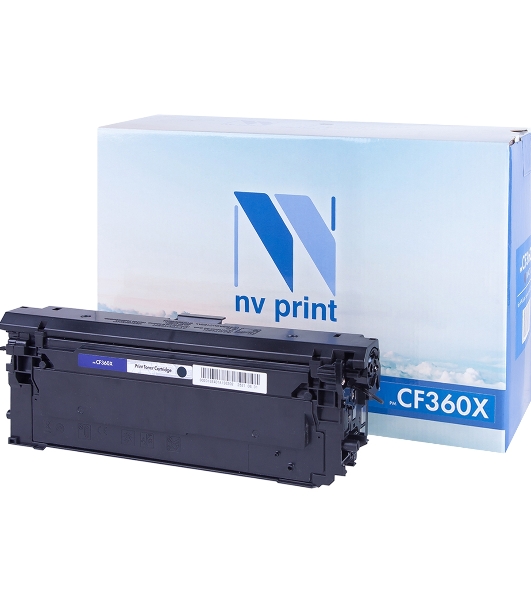Картридж лазерный NVPrint совместимый НР CF360X черный для LJ Color M552/M553 (12500k)