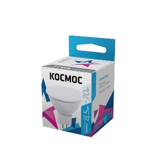 Лампа светодиодная Космос LED BASIC JCDR 8.5Вт 220В GU5.3 4500К