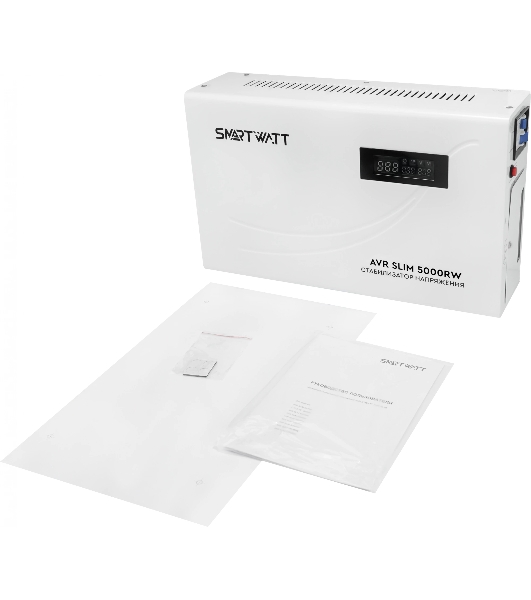 Стабилизатор напряжения настенный SMARTWATT AVR SLIM 5000RW