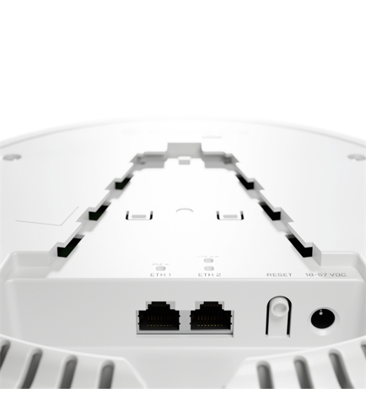 Точка доступа MikroTik cAPGi-5HaxD2HaxD cAP ax Wi-Fi 6, AX1800, 2RJ45 1gbit