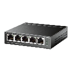 Коммутатор TP-Link TL-SG105MPE Easy Smart с 5 гигабитными портами (4 порта PoE+), 802.3af/at, бюджет PoE — 120 Вт, стальной корпус, фото8