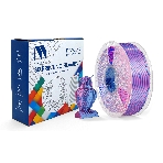 Филамент NVPrint Silk PLA+ Red/Blue для 3D печати диаметр 1.75мм длина 330 метров масса 1 кг, фото 1
