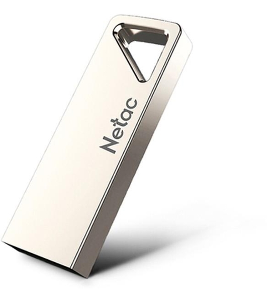 Флешка USB Netac U326 (NT03U326N-008G-20PN), 8Gb, USB 2.0, R/W 50/15, серебристый