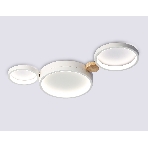 Светильник Ambrella light FL4812/3 WH белый 3000K-6400K 45W 620*290*55 (ПДУ ИК), фото5