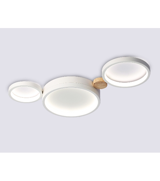 Светильник Ambrella light FL4812/3 WH белый 3000K-6400K 45W 620*290*55 (ПДУ ИК)