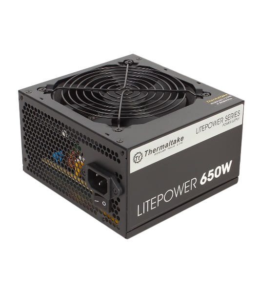 Блок питания Thermaltake Litepower (PS-LTP-0650NPCNEU-2), 650Вт, 120мм, черный