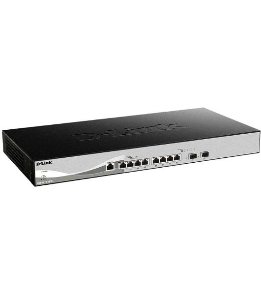 Коммутатор D-Link DXS-1210-10TS 8G 2SFP+ настраиваемый