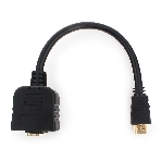 Разветвитель HDMI Cablexpert DSP-2PH4-002, HD19F/2x19F, 1 компьютер => 2 монитора, пасcивный, Full-HD, 3D, 1.4v, фото3