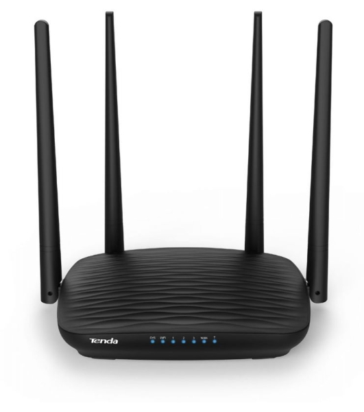 Маршрутизатор Tenda AC5 1200Mbps 11AC wave2Router, MU-MIMO,1Ghz CPU，4X5dbi Antennas, 1X100Mbps WAN, 3x100Mbps LAN,WiFi On/Off Switch,Universal Rep