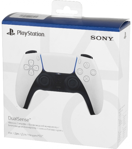 Геймпад Sony PlayStation 5 DualSense Wireless Controller белый (CFI-ZCT1W)