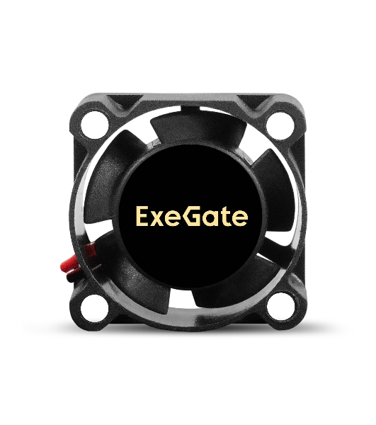 Вентилятор для корпуса ExeGate EX02510S2P черный, 25 мм, 10000 об/мин, 22 дБ, 2 pin