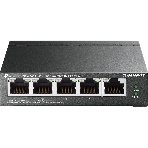 Коммутатор TP-Link TL-SG105MPE Easy Smart с 5 гигабитными портами (4 порта PoE+), 802.3af/at, бюджет PoE — 120 Вт, стальной корпус, фото7