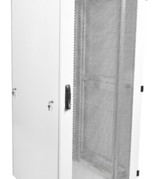 Шкаф телекоммуникационный напольный ЭКОНОМ 42U (600 × 800) дверь перфорированная 2 шт.