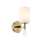 Настенный светильник Ambrella light LH56265 BS/FR латунь/белый матовый E27 max 60W 160*120*280, фото8