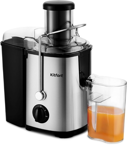 Соковыжималка центробежная Kitfort KT-1116 600Вт стальной