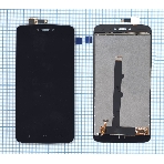 Дисплей для Motorola Moto C черный, фото2