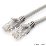 Патч-корд медный UTP Cablexpert PP10-5M cat.5, 5м, литой, многожильный, серый, фото4