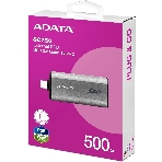 Внешний SSD ADATA SC750, 500Gb, USB 3.2 Gen 2 Type-C, R/W 1050/1000, черный, фото11