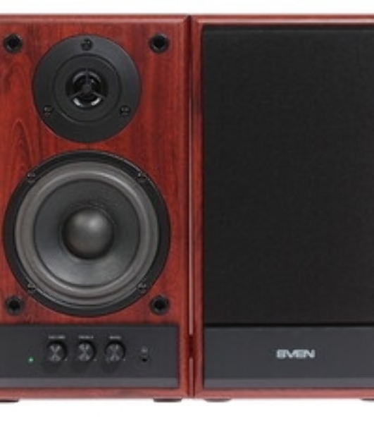 Акустическая система SVEN SPS-702 2.0 коричневый/орех 40Вт