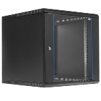 Шкаф телекоммуникационный настенный разборный ЦМО 12U (600 x 520) съемные стенки, дверь стекло, черный (ШРН-М-12.500-9005), фото6
