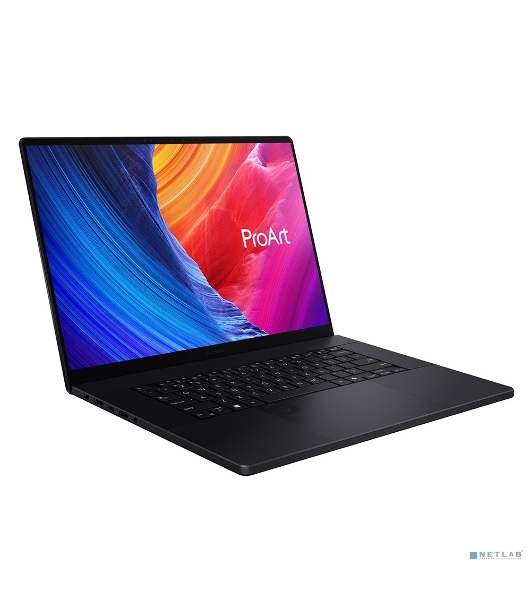 Ноутбук ASUS ProArt P16 H7606WR-SE005X 16'(3840x2400 OLED)/Touch/AMD Ryzen AI 9 HX 370(2Ghz)/32Gb/2TbPCISSDGb/noDVD/Ext:NVIDIA GeForce RTX 5070 Ti(12288Mb)/Cam/BT/WiFi/90WHr/war 1y/1.98kg/Nano Black/Win 11Pro + алюм корп; DialPad