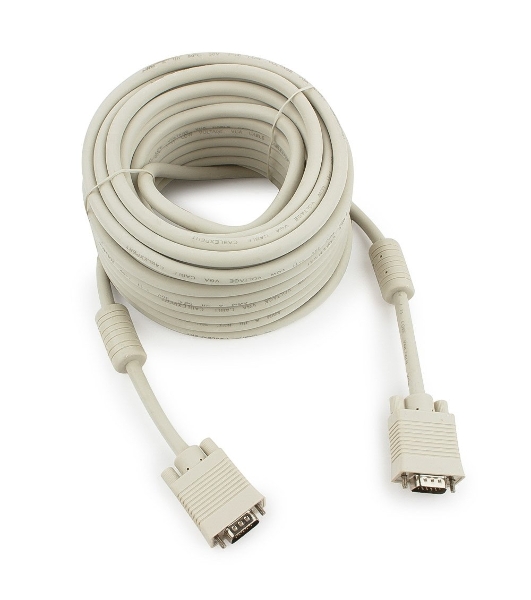 Кабель Gembird/Cablexpert VGA Premium,15M/15M,15м, тройн. экран,феррит. кольца,пакет