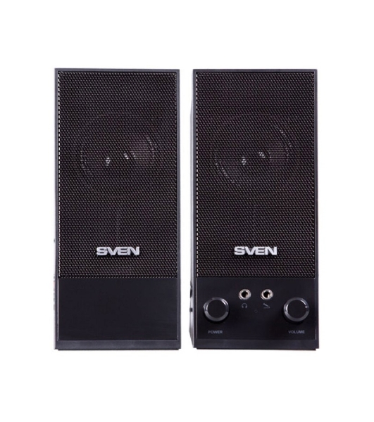 Акустическая система SVEN SPS-604 2.0 черный 4Вт