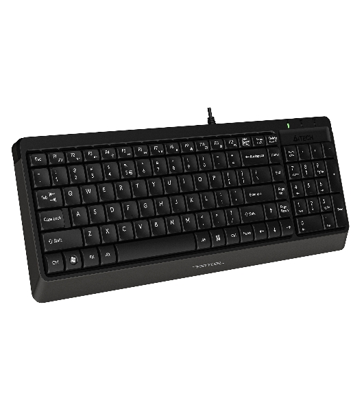 Комплект клавиатура+мышь A4Tech FStyler F1512 проводной, USB, 1200 DPI, черный