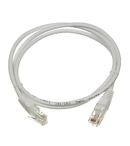 Патч-корд LANMASTER UTP LAN-PC45/U5E-1.0-WH вилка RJ-45-вилка RJ-45 cat.5е 1м белый LSZH (уп.:1шт)