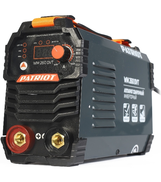 Сварочный аппарат Patriot WM260DVT инвертор MMA/TL/vrd 12.5кВт