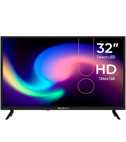 Телевизор TopDevice 32' TDTV32BN02H черный LED HD 60Hz